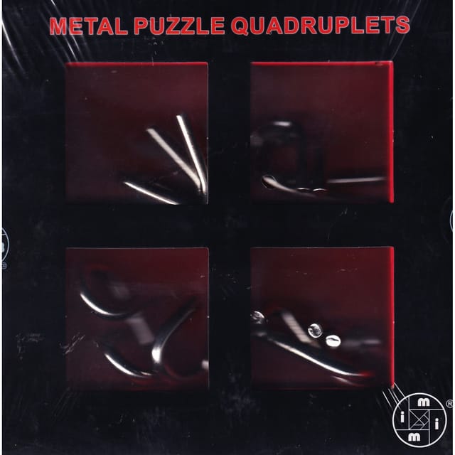 Metal Puzzle Quadruplets