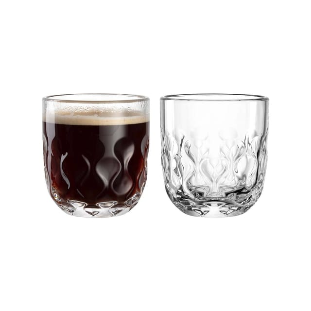 Leonardo Kaffeegläser (2) Gocce 220 ml 2er Set