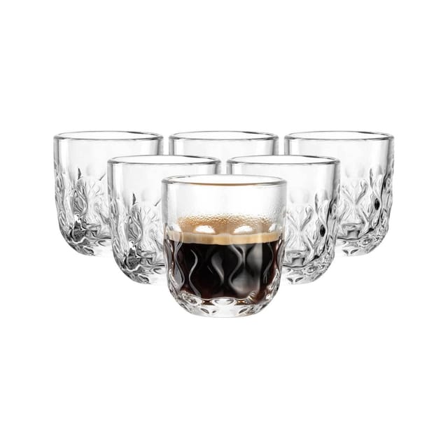 Leonardo Espressogläser (2) Gocce 60 ml 6er Set