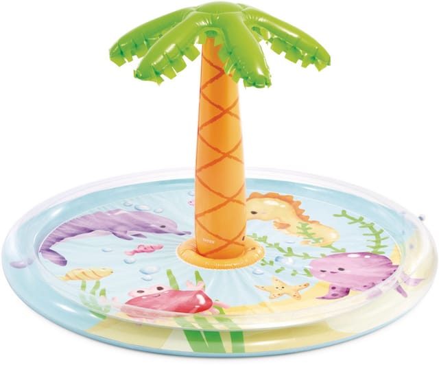 INTEX 56433NP - Planschbecken - Palm Tree Spray Pool (173x104cm)