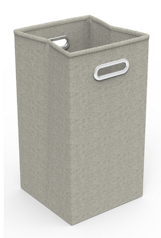 VCM Wäschekorb Stoff Wäschebox Wäschetruhe Maße ca. H. 70 x B. 30 x T. 30 cm Stoffbox - Zalo Bild 2