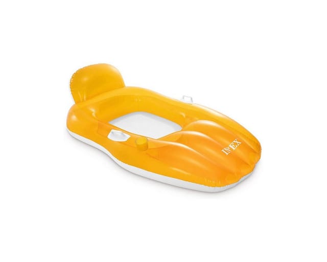 INTEX 56805EU - Luftmatratze - Lounge Chill N' Float (163x104cm) Poolmatratze orange