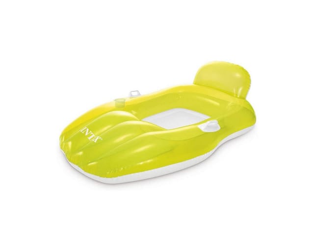 INTEX 56805EU - Luftmatratze - Lounge Chill N' Float (163x104cm) Poolmatratze grün