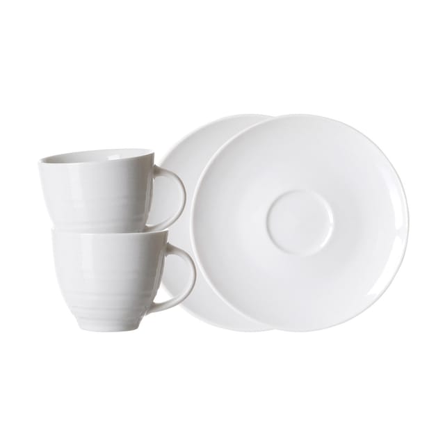 Ritzenhoff & Breker Espressotassen mit Untertassen Suomi 90 ml 2er Set
