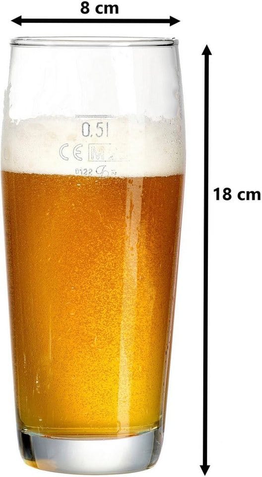 Ritzenhoff & Breker Biergläser Willi 0,5 Liter 6er Set