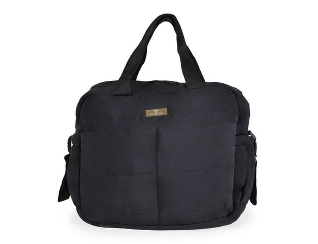 Cangaroo Wickeltasche Solana Clips Wickelunterlage Seitentaschen Isoliertasche schwarz