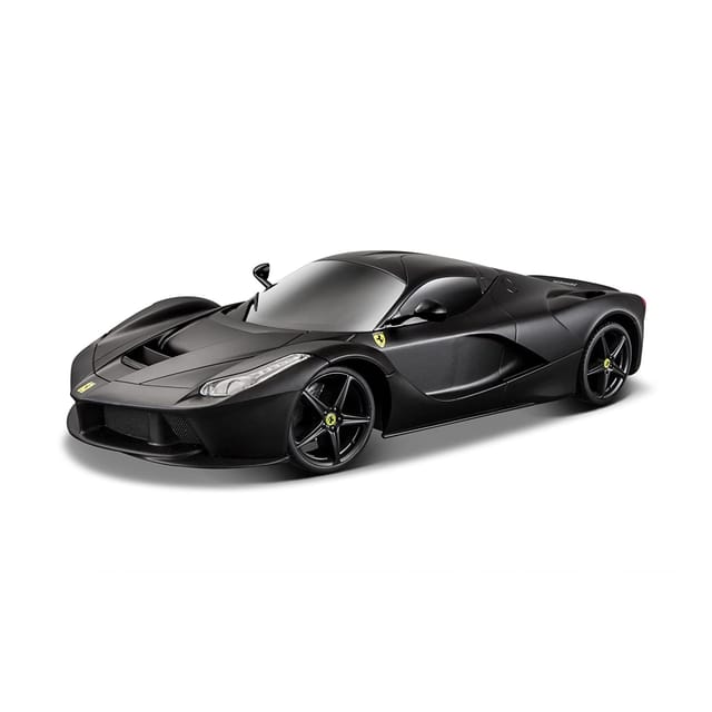 Maisto Tech - Ferngesteuertes Auto - Ferrari LaFerrari (matt-schwarz, Maßstab 1:24)