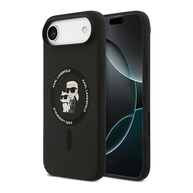 Karl Lagerfeld Apple iPhone 17 Air Silic. Karl&Choupette Ring MagSafe