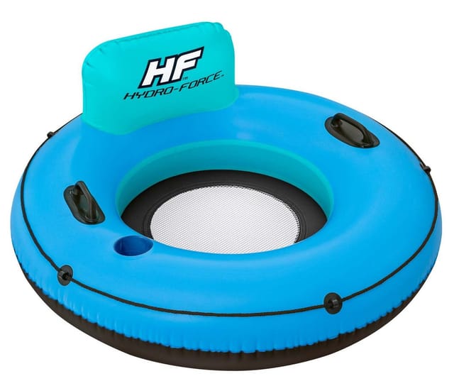Bestway Bestway® Hydro Force® Schwimmring White Cap Rider™ mit Rückenlehne Ø 119 cm
