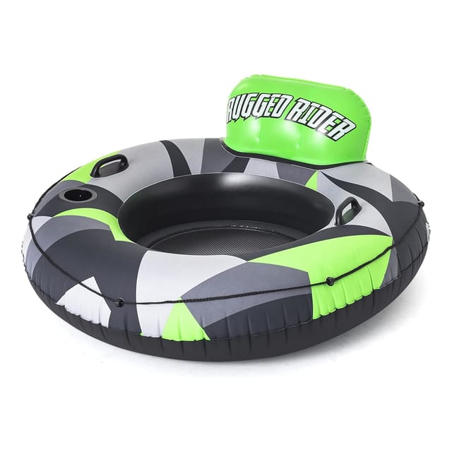 Bestway Hydro-Force™ Schwimmring mit Rückenlehne „Rugged Rider I" Ø 135 cm