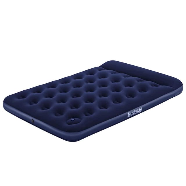 Bestway Bestway® Doppelluftbett mit integrierter Fußpumpe 191 x 137 x 28 cm