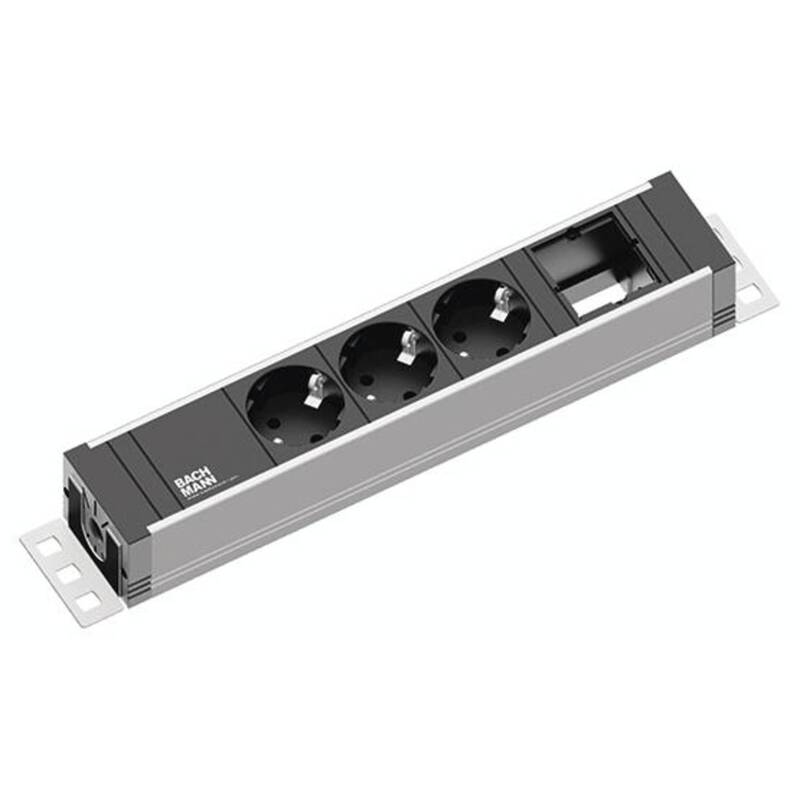 [neuwertig] B-ware Bachmann Steckdosenleiste Mehrfachsteckdose Universal 3xschuko Stromverteiler