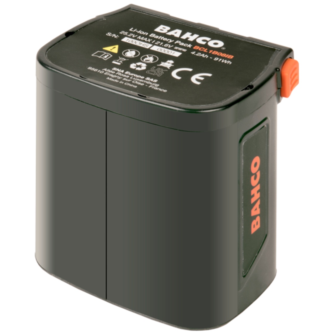 Bahco Kompakte Lithium-ionen-akkus 91 Wh