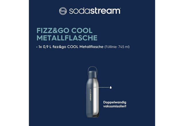 SodaStream Fizz & Go Cool 0,9 L Storm