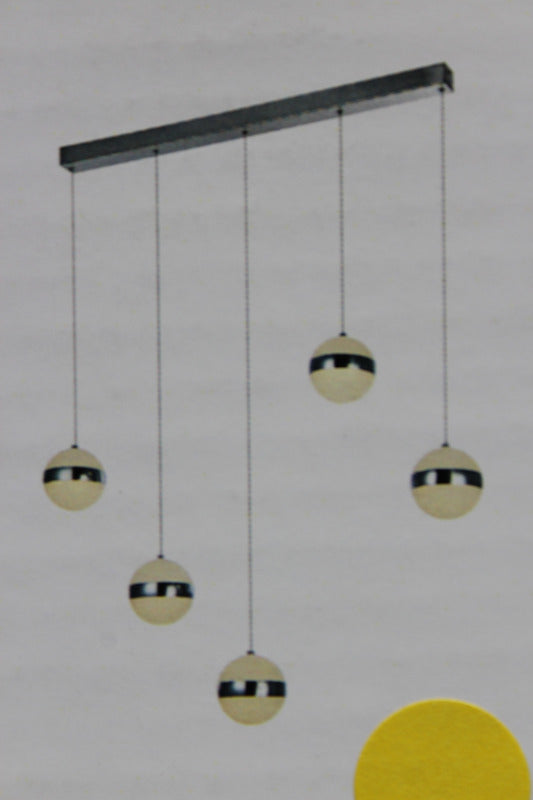 [neuwertig] B-ware Lindby Maryte Led-pendelleuchte Lampe Leuchte Pendelleuchte 40w Ip20 Fünfflam306