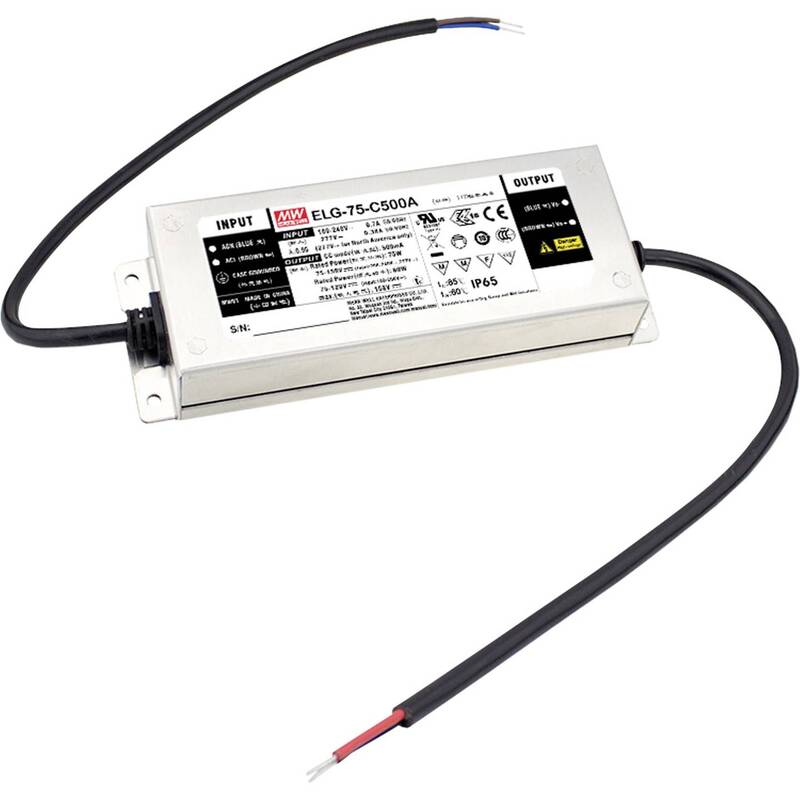 [neuwertig] B-ware Mean Well Led Treiber Betriebsgerät Led Netzteil Konstantstrom Metall Ip67 74,9w