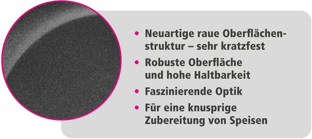GSW Bratpfanne Titanium Granit Advanced 24cm