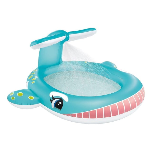 Intex Whale Spray Planschbecken Wal