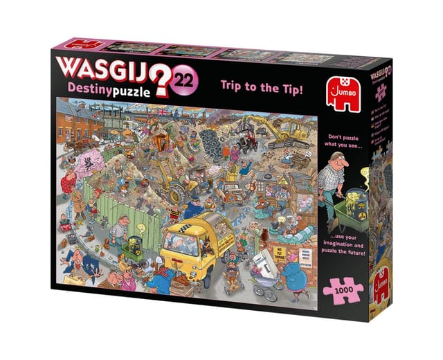 Jumbo Wasgij 1000 Teile Puzzle Entsorgen ohne Sorgen?
