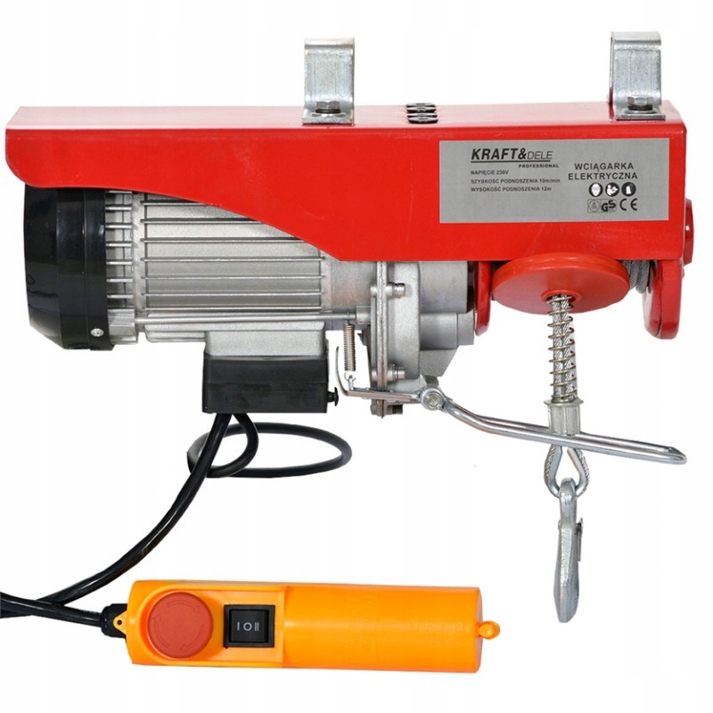 Elektrische Seilwinde 500 Kg 230 V Kd1525