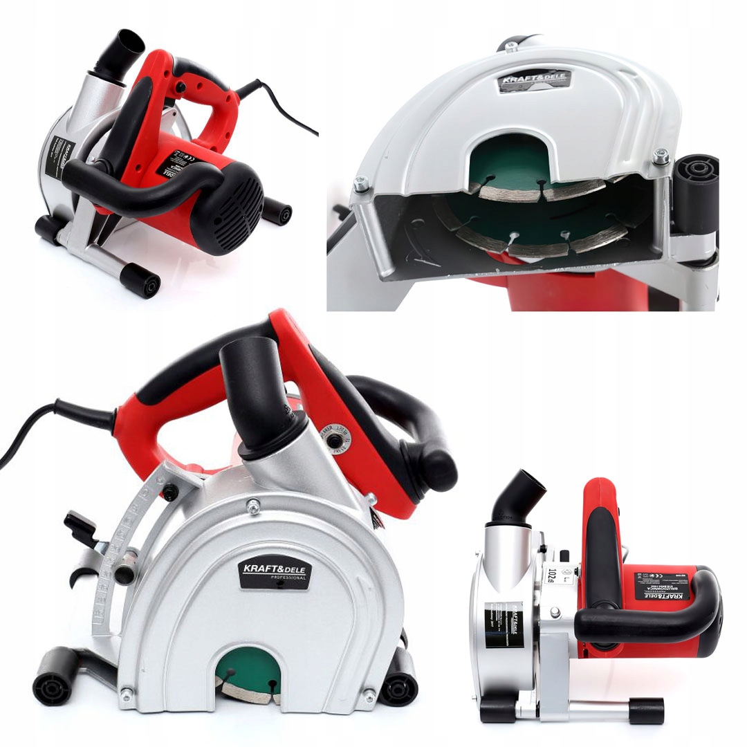 Kraft&dele 3100 W 230 V 4500 U/min Wandfräse