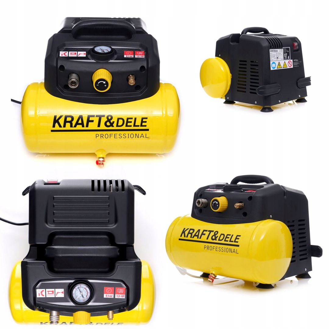 Ölfreier Kompressor Kraft&dele Kd1415 6 L 8 Bar