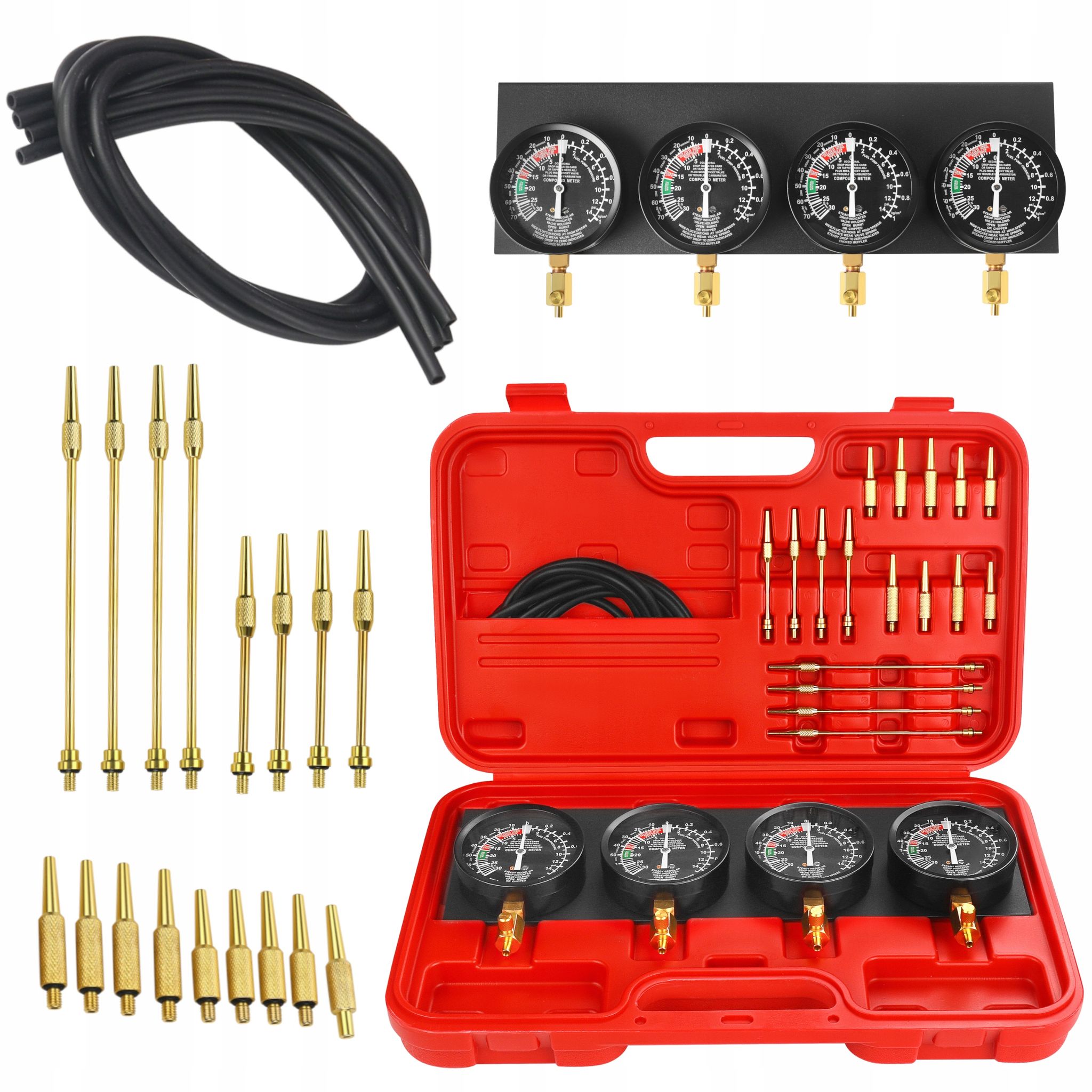 Vakuummeter Für Vergasersynchronisation, Druckmessgeräte, Gehäuse, Set Kd12537