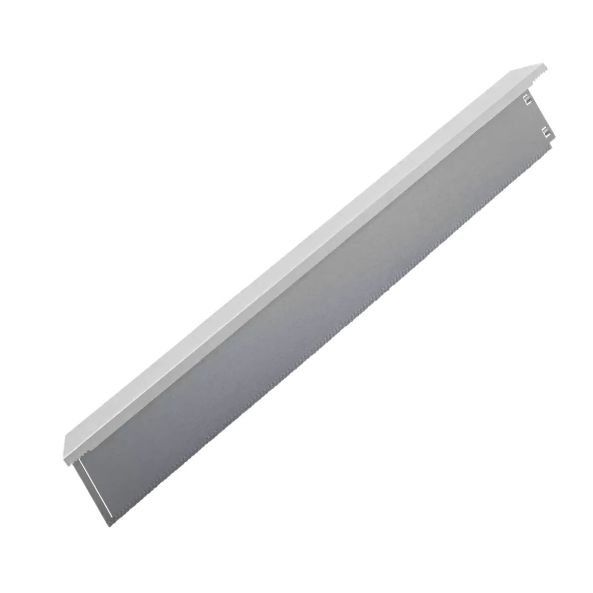 Rasenkante breit "Klick-Fix" Alu-Zink 100 x 3,5 cm - Höhe: 14 cm