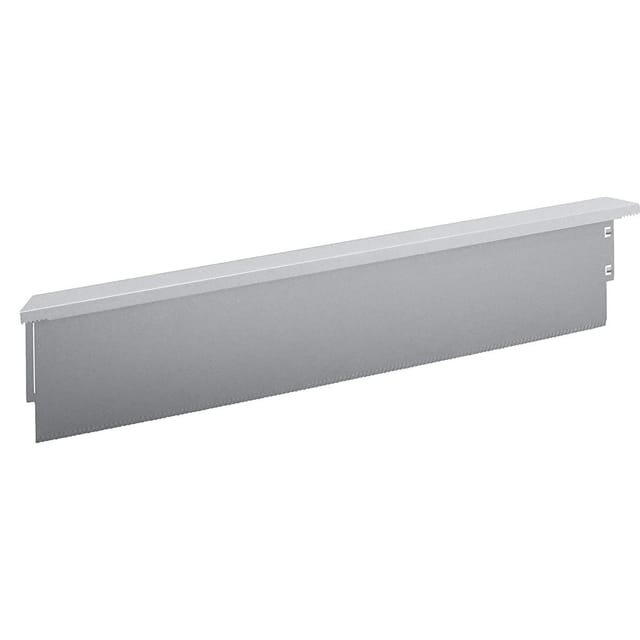 Rasenkante breit / Schneckenzaun "Klick-Fix" Typ 1 Alu-Zink 20 x 3,5 cm - Länge: 1 m