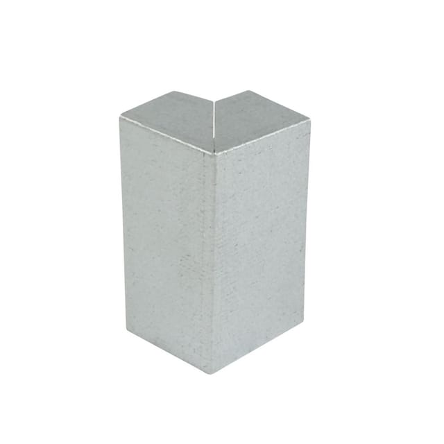 innogard Eckverbinder für Rasenkante breit Galvalume AZ® 100 x 4 cm - Höhe: 14 cm