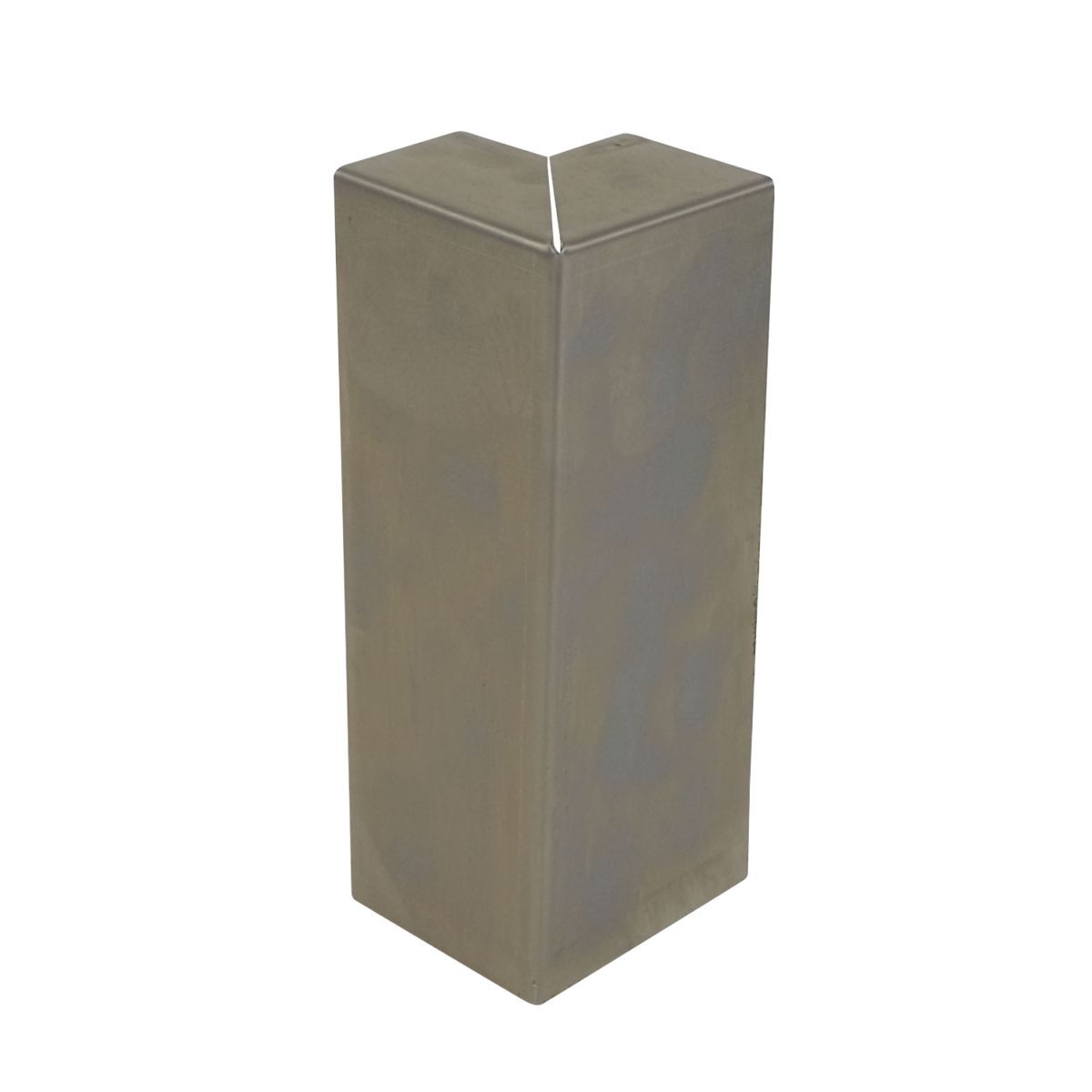 innogard Eckverbinder für Rasenkante breit Corten 100 x 4 cm - Höhe: 20 cm