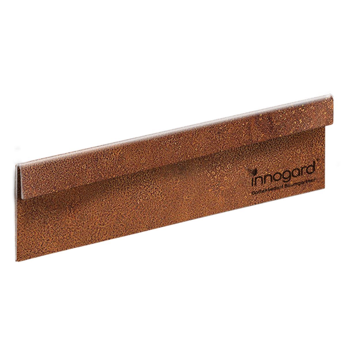 innogard Verbinder für Rasenkantenband Corten - Höhe: 25 cm