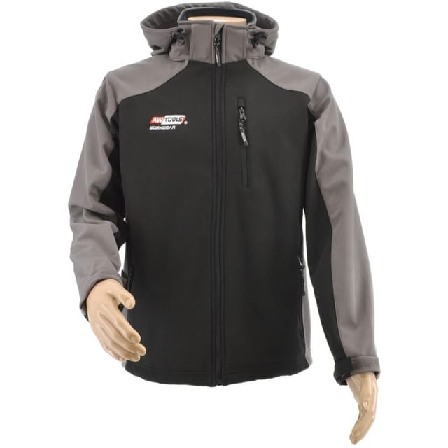 Awtools kurtka softshell bluza t4/ szaro-czarna/ s