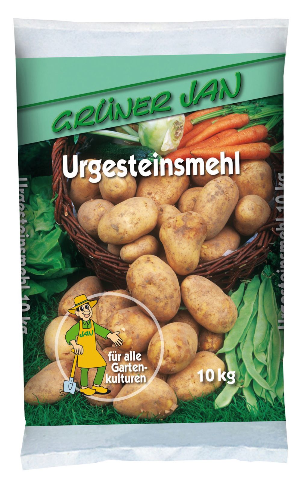 Grüner Jan Urgesteinsmehl 10kg Natursteinmehl Nährstoffe