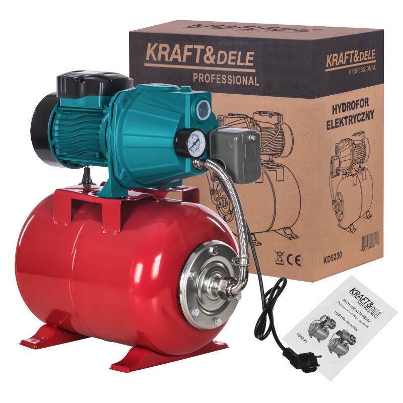 Hydrophore 24l Für Wasser, Hydrophor-pumpentank, Komplettset, Effizienz 1200