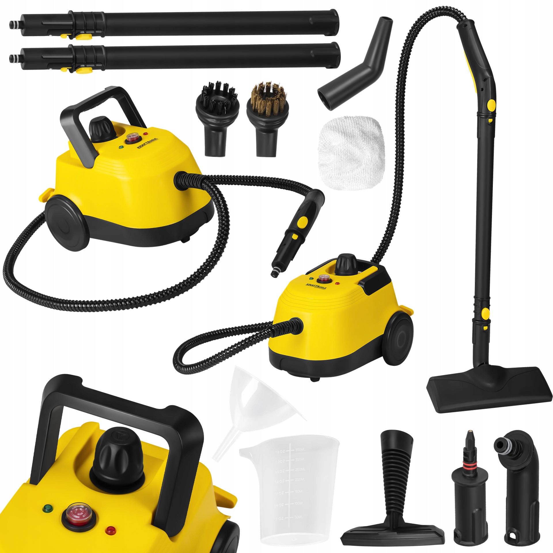 Dampfreiniger-dampfmopp-set 1,2 L 2100 W Xxl Kraft&dele