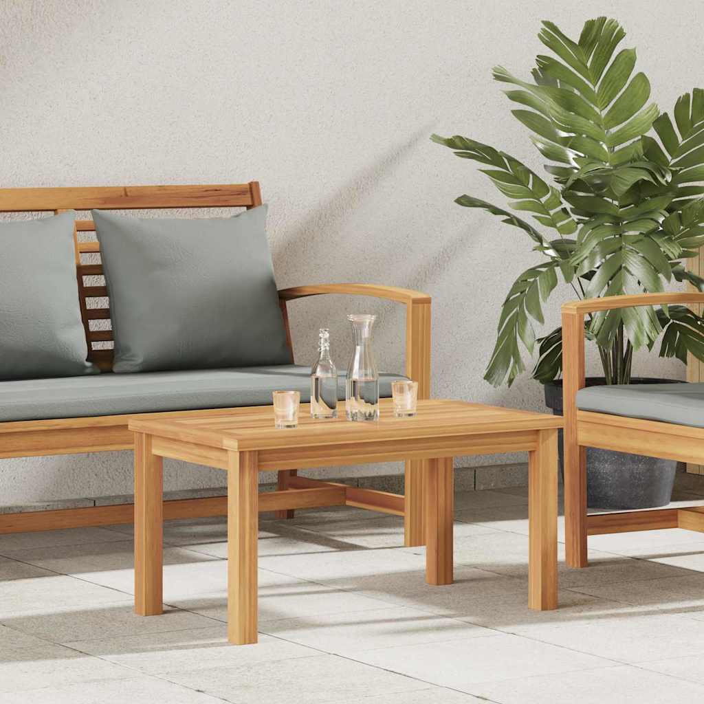 Couchtisch Braun 70 X 40 X 36 Cm Massivholz Teak