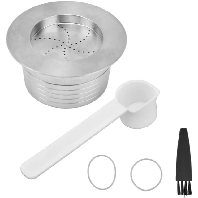 Eosnow - Edelstahl nachfüllbare Kaffeekapsel wiederverwendbarer Pods -Maschine Accessoire für Lavazza Blue B951