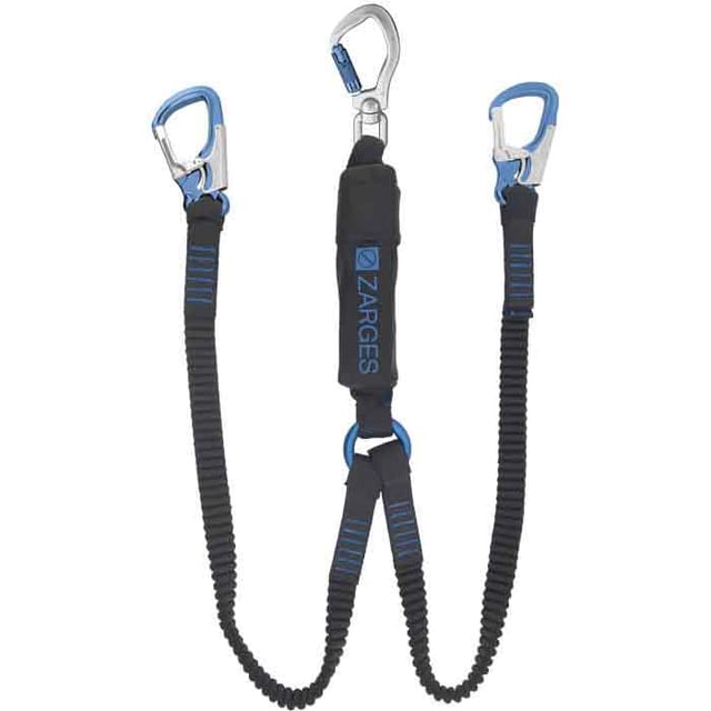 Zarges Fall Protection doppeltes Verbindungsmittel Axic-Y Snap hook Tri-lock
