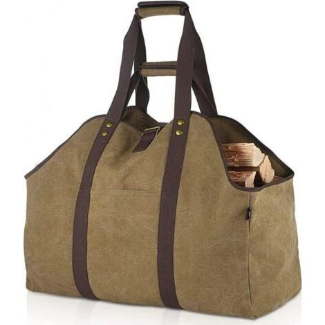 Grand Sac À Bûches 60cm X 30cm X 50cm