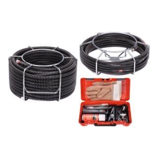 ROTHENBERGER Spiralen mit Werkzeugset SMK, 16-22mm, ohne Führungsschlauch - 072967X