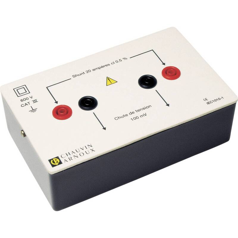 [neuwertig] B-ware Chauvin Arnoux Nebenwiderstand Shunt Strommessgerät Labor Cat Iii 600v 5a 100mv