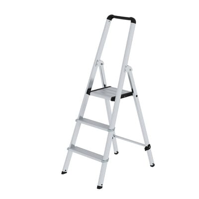 Günzburger Steigtechnik - ml Stufen-Stehleiter einseitig begehbar 3 Stufen - 011223
