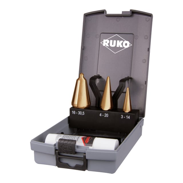 Ruko - Blechschälbohrersatz 3-14 / 5-20 / 16-30,5 mm ( 4000601700 )