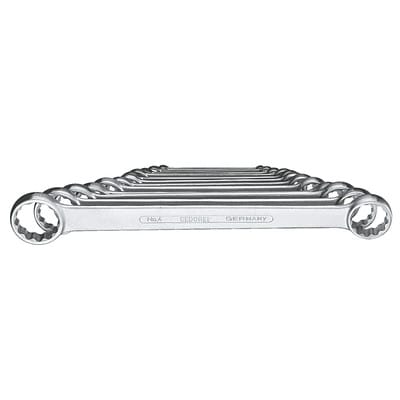 Gedore - Doppelringschlüssel-Satz 12-tlg., 6-32 mm, Ausführung nach din 837, 4-12