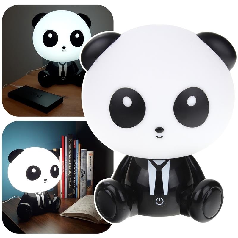 Kinder-nachtlicht Panda Bär Led-schreibtischlampe