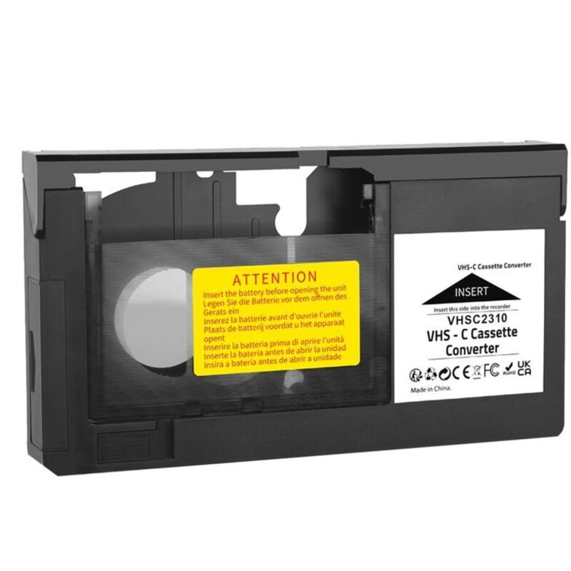 Konverter Kassette Adapter Vhsc Svhs-c Kompatibel Mit 8mm Minidv Hi8 Videoaufnahme