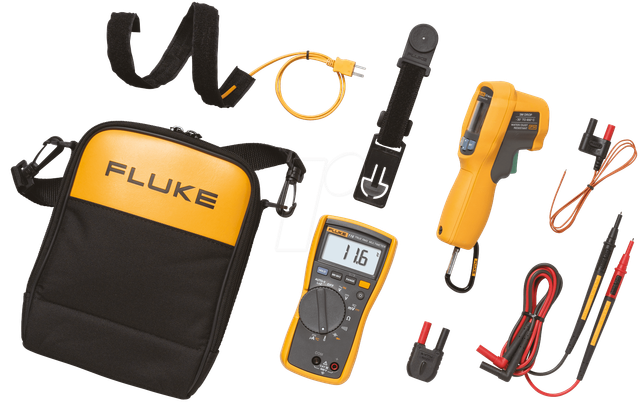 Fluke 116/62 MAX+ Hand-Multimeter digital LoZ CAT III 600 V Anzeige (Counts): 6000