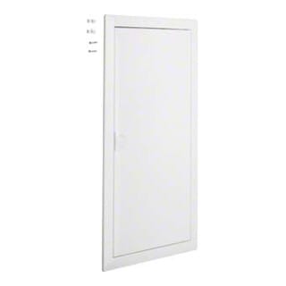 Hager Blendrahmen,Volta,3reih.,Tür,RAL9010 VZ103N
