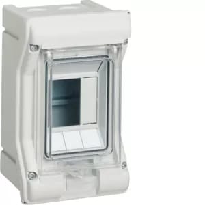 HAGER VE103D LICHTGRAU Kleinverteiler IP 65 AP 1 RHG 1/3 PLE-'1026607'